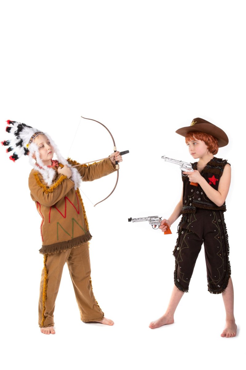 Duo western enfant