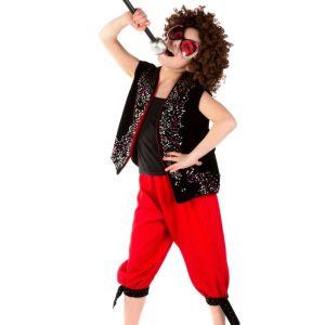 Chanteur motif hippie